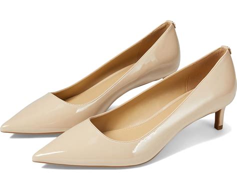 michael michael kors flex kitten leather pumps|michael michael kors mk flex kitten pump .